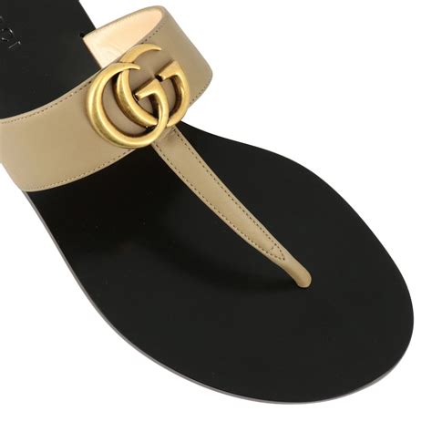 gucci platofrm sandals|Gucci flat sandals sale.